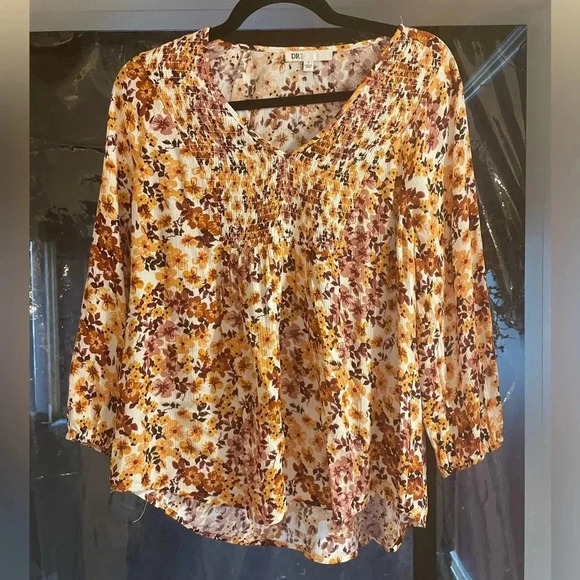 DR2, Sz Small, Floral Blouse, Excellent Condition - Picture 1 of 4